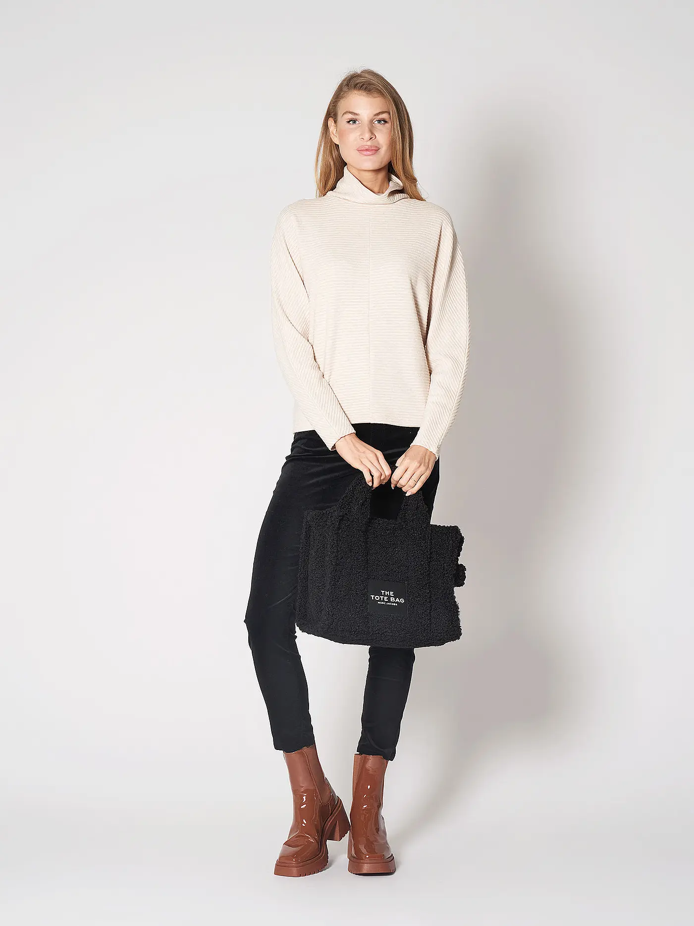 MARC JACOBS | Tasche - Tote Bag THE MEDIUM TOTE FAKE FUR | 